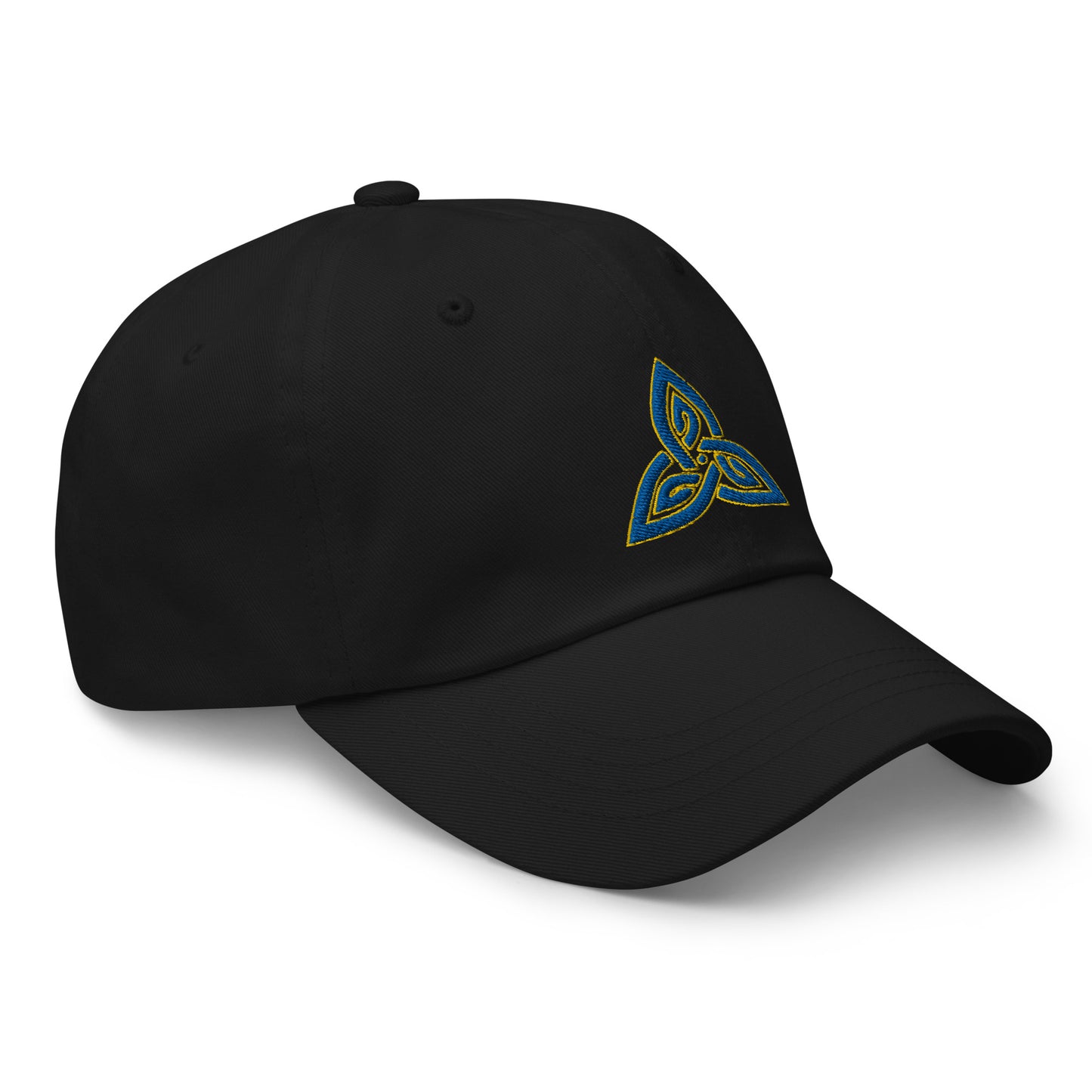 Elder Weave Triskelion Embroidered Hat