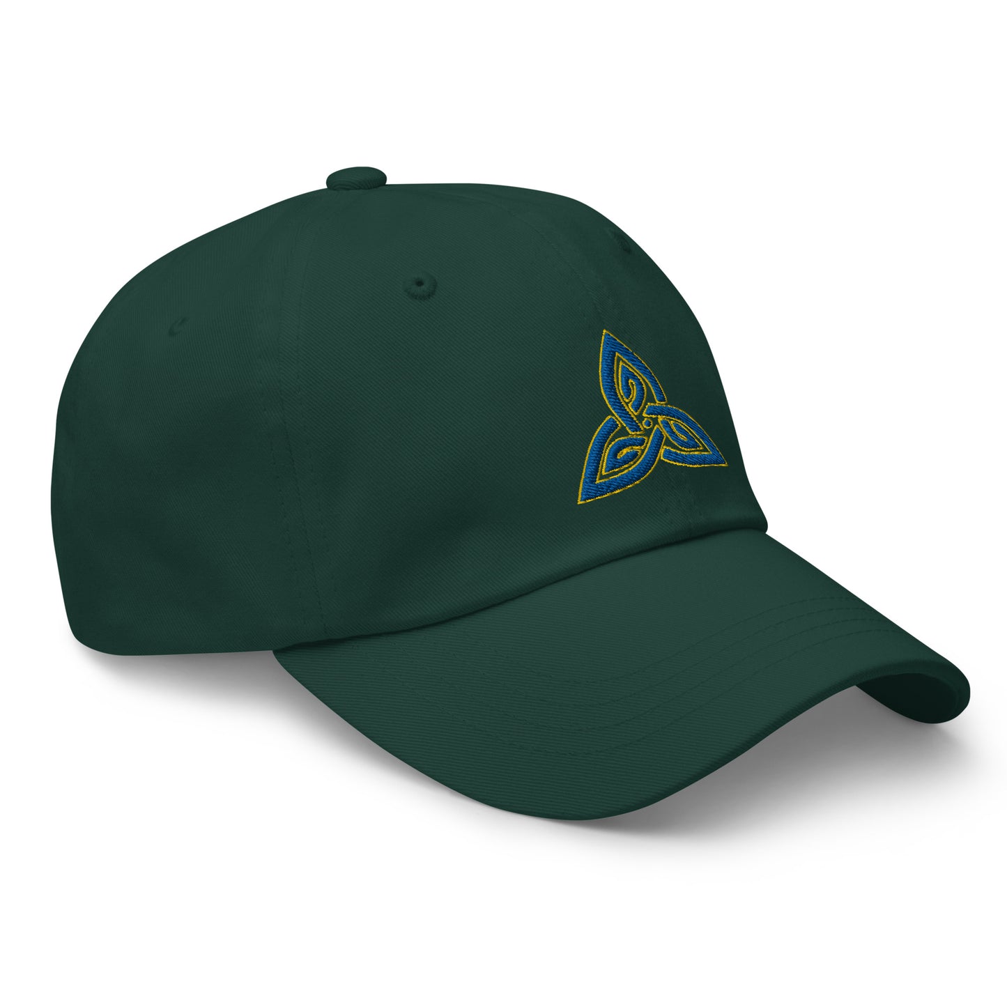 Elder Weave Triskelion Embroidered Hat