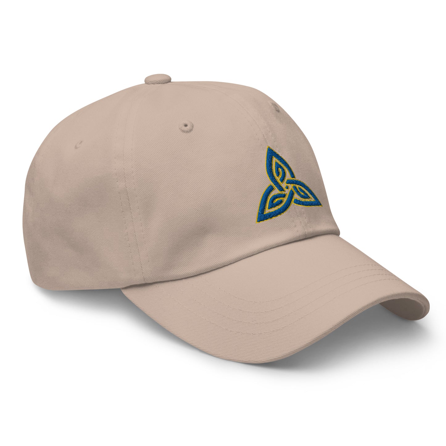 Elder Weave Triskelion Embroidered Hat