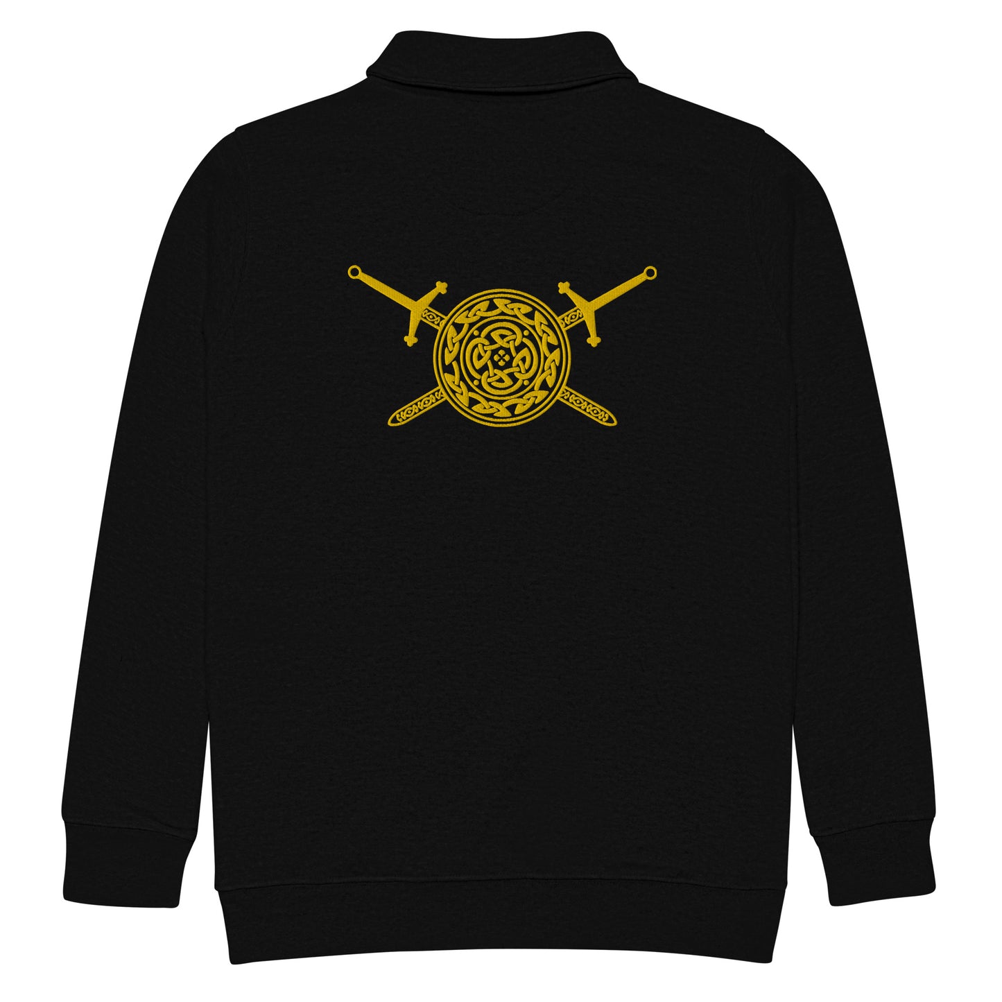 Double Claymore Embroidered Fleece Pullover