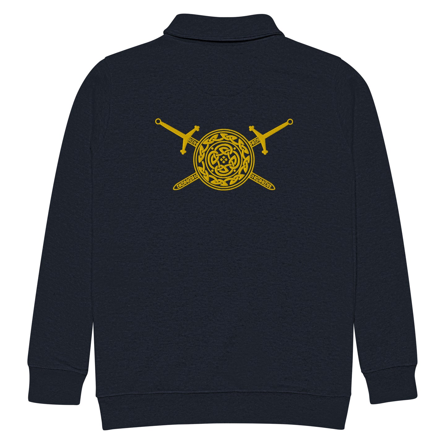 Double Claymore Embroidered Fleece Pullover