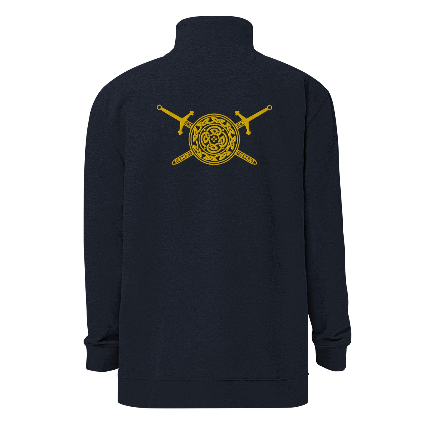 Double Claymore Embroidered Fleece Pullover